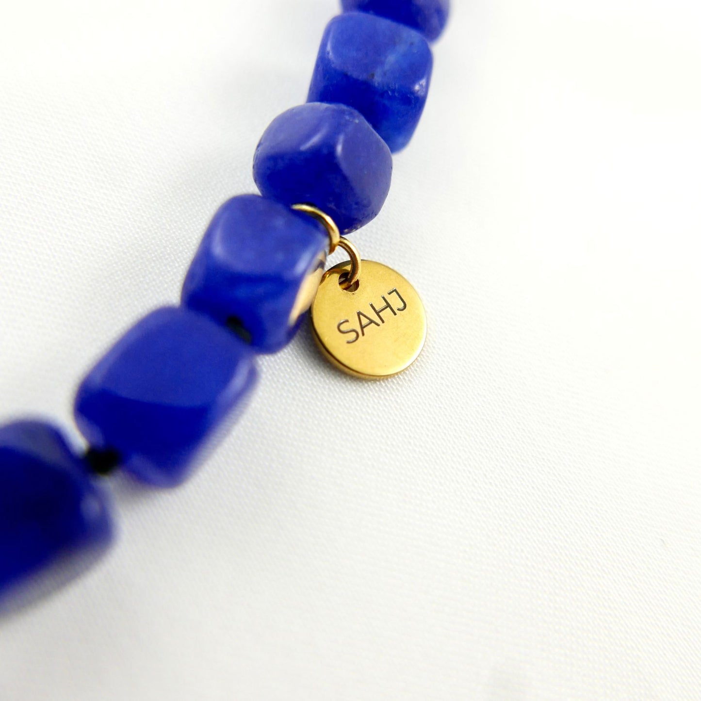 SUNSET • Navy Heart necklace
